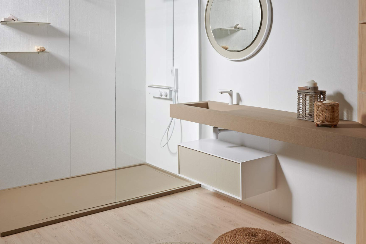 Concepto Box de Acquabella: Un espacio de ducha de fácil instalación
