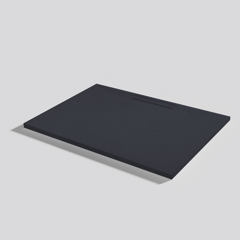 Duschwanne Kos Slate Negro Rechteckig 100x80