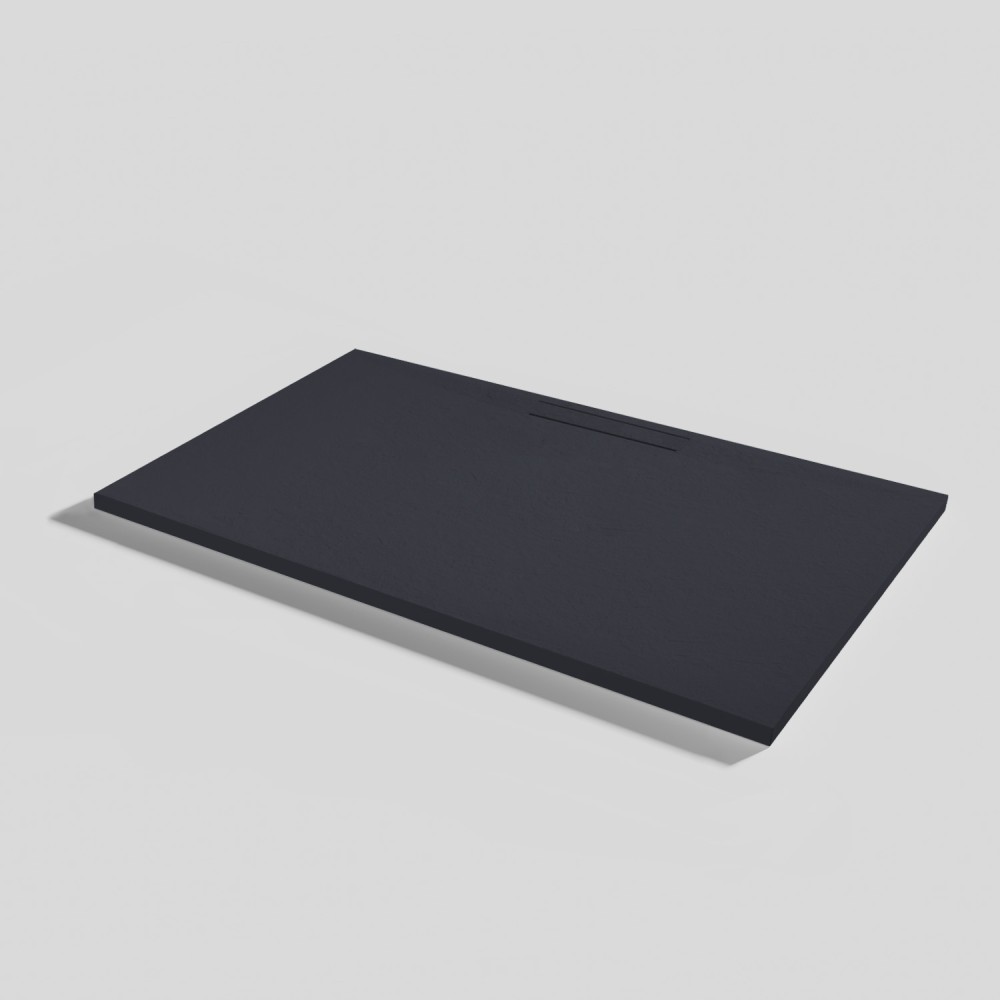Receveur de douche Kos Slate Negro Rectangulaire 120x80