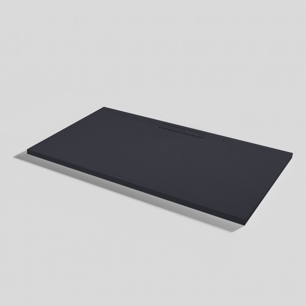 Receveur de douche Kos Slate Negro Rectangulaire 140x70