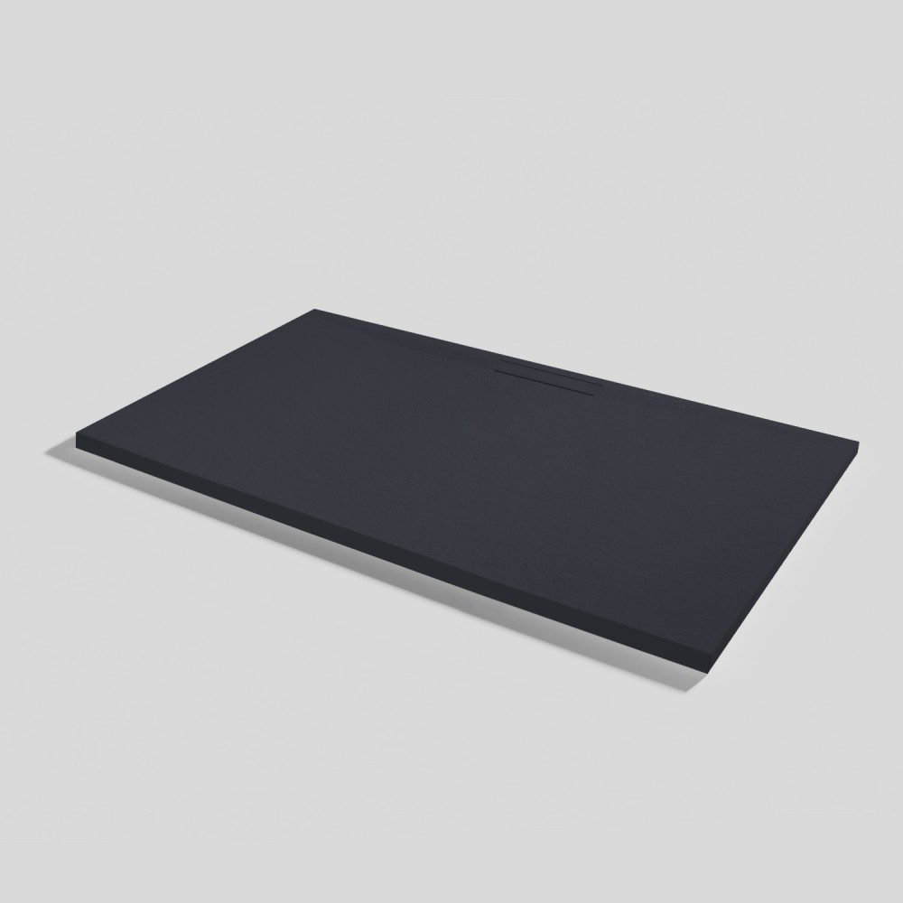 Piatto doccia Kos Slate Negro Rettangolare 160x90