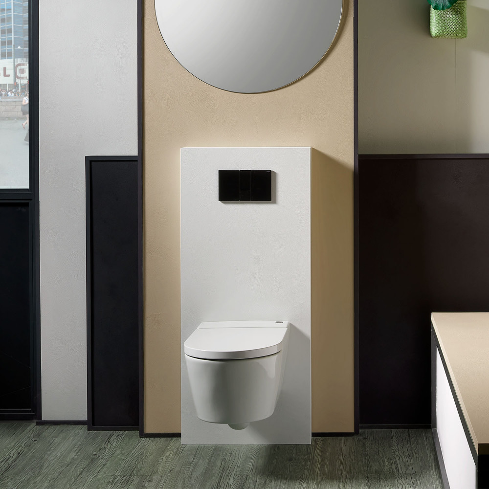 Habillage bâti-support WC