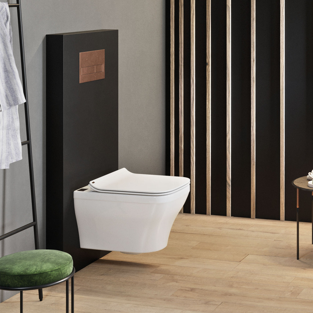 Habillage bâti-support WC