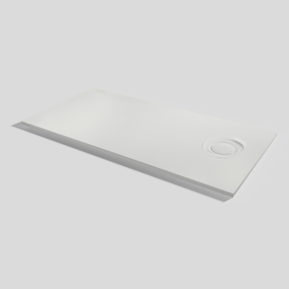 Plato de ducha Acqua Zero Negro prostokątny 180x90