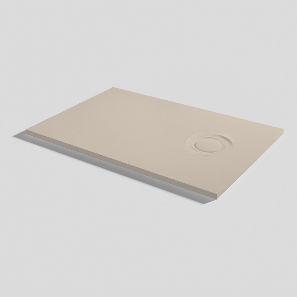 Plato de ducha Acqua Zero Sand prostokątny 120x80