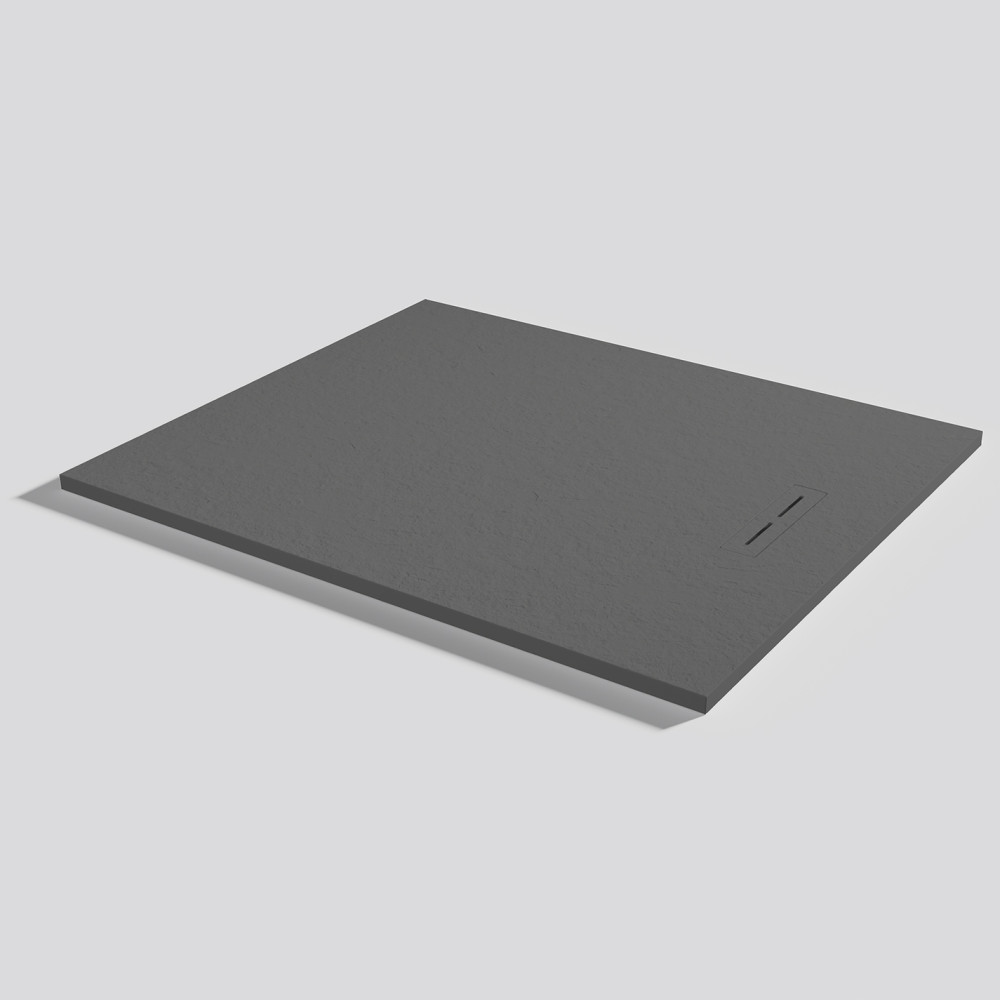 Shower tray Alma Slate Acier Rectangular 120x100