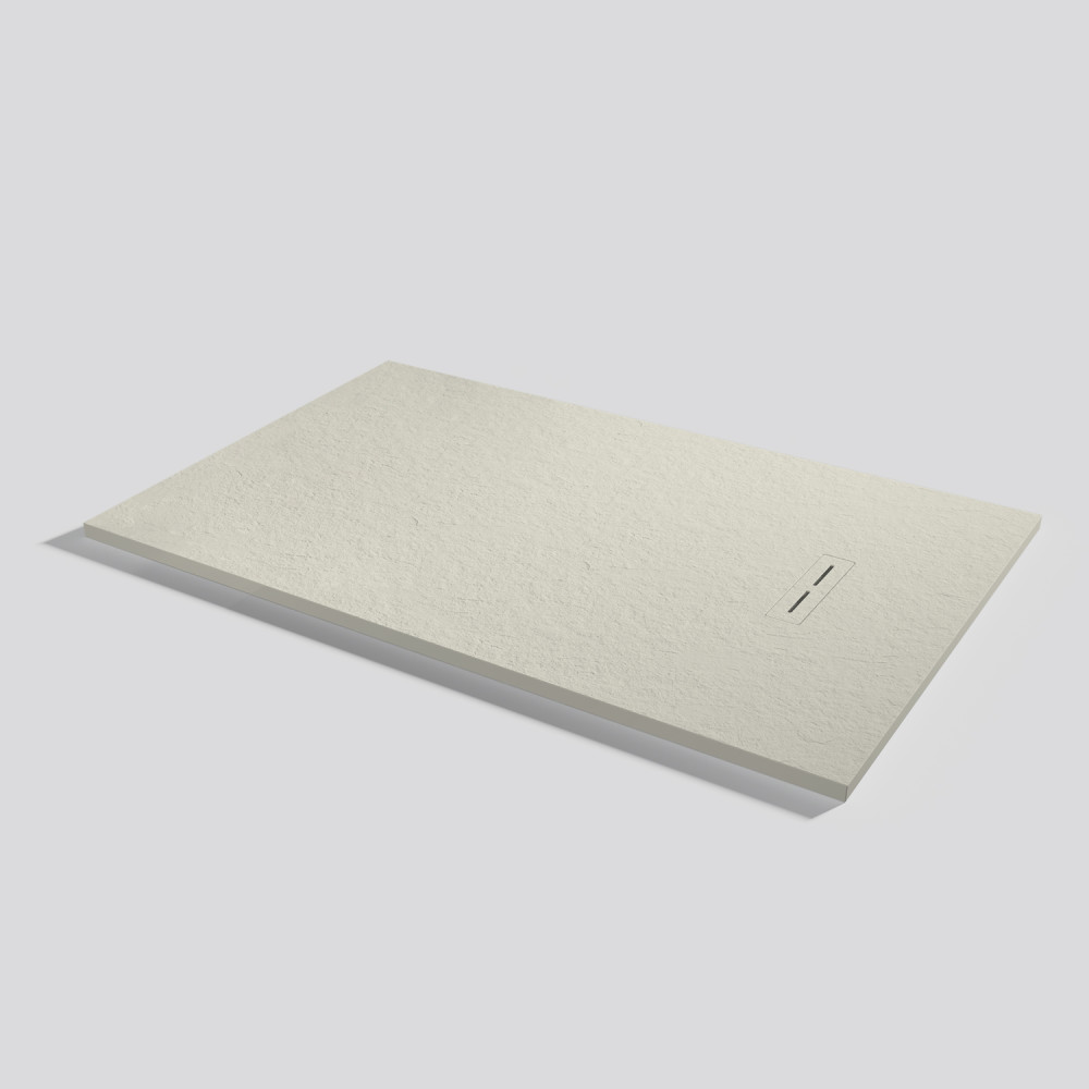 Duschwanne Alma Slate Beige Rechteckig 160x100