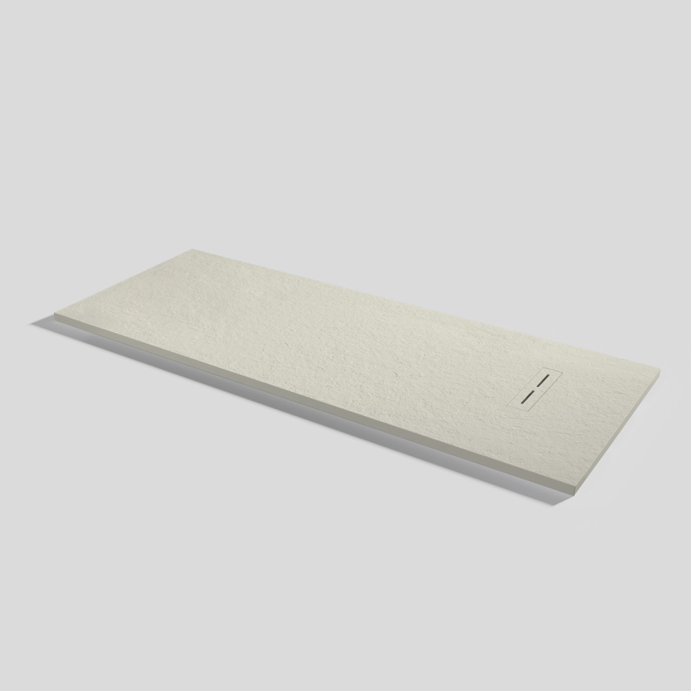 Duschwanne Alma Slate Beige Rechteckig 180x70