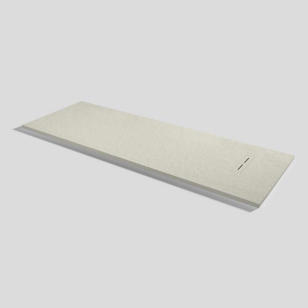 Plato de ducha Alma Slate Beige Rectangular 200x70