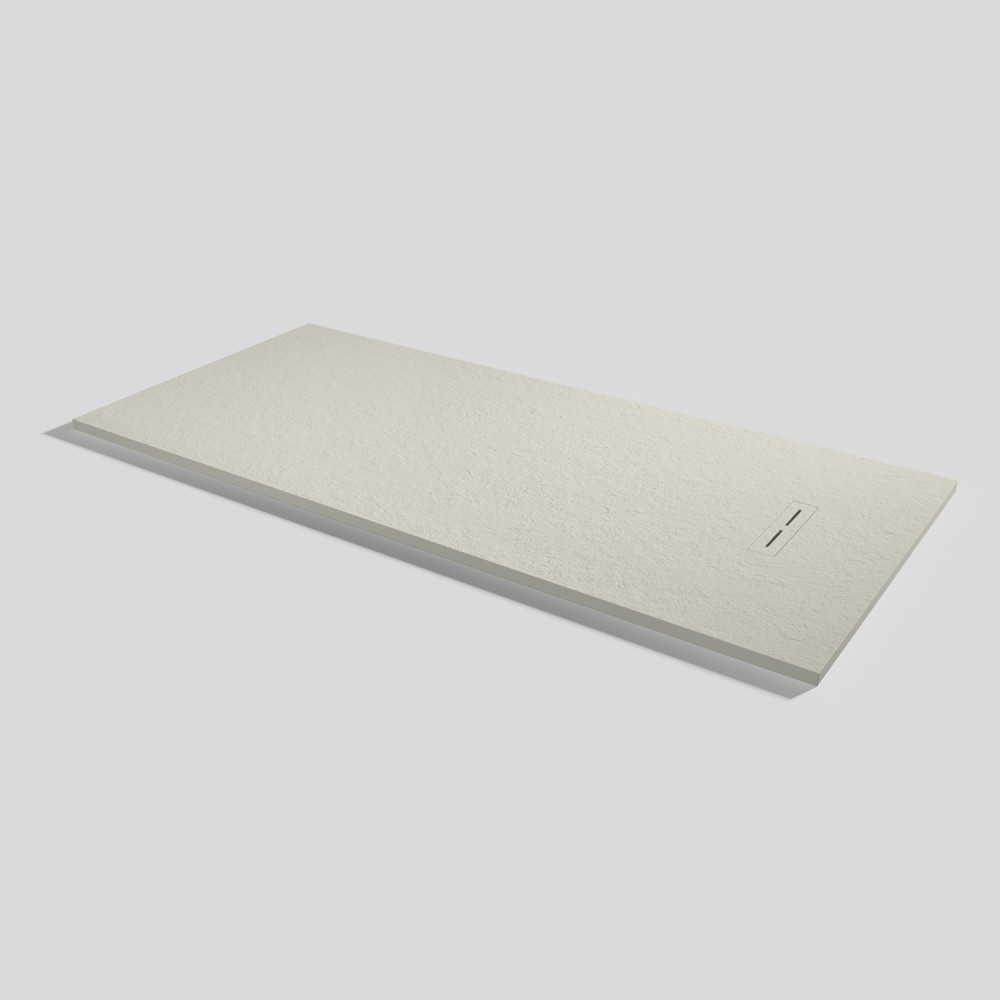 Plato de ducha Alma Slate Beige Rectangular 200x90
