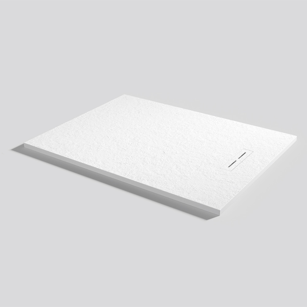 Plato de ducha Alma Slate Blanco Rectangular 120x90