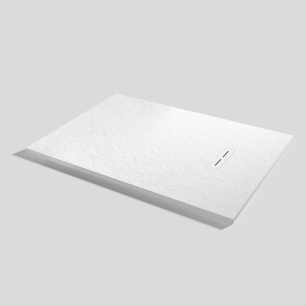 Plato de ducha Alma Slate Blanco Rectangular 140x100