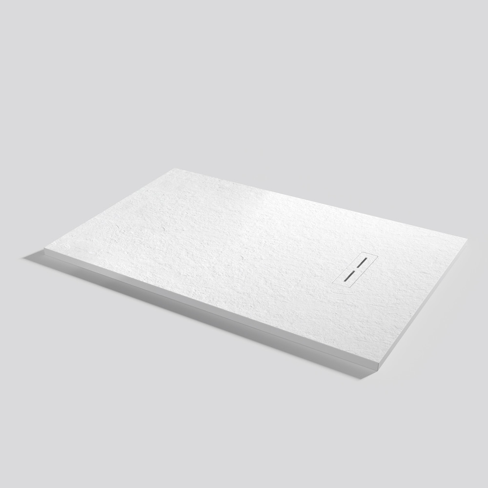 Plato de ducha Alma Slate Blanco Rectangular 140x90