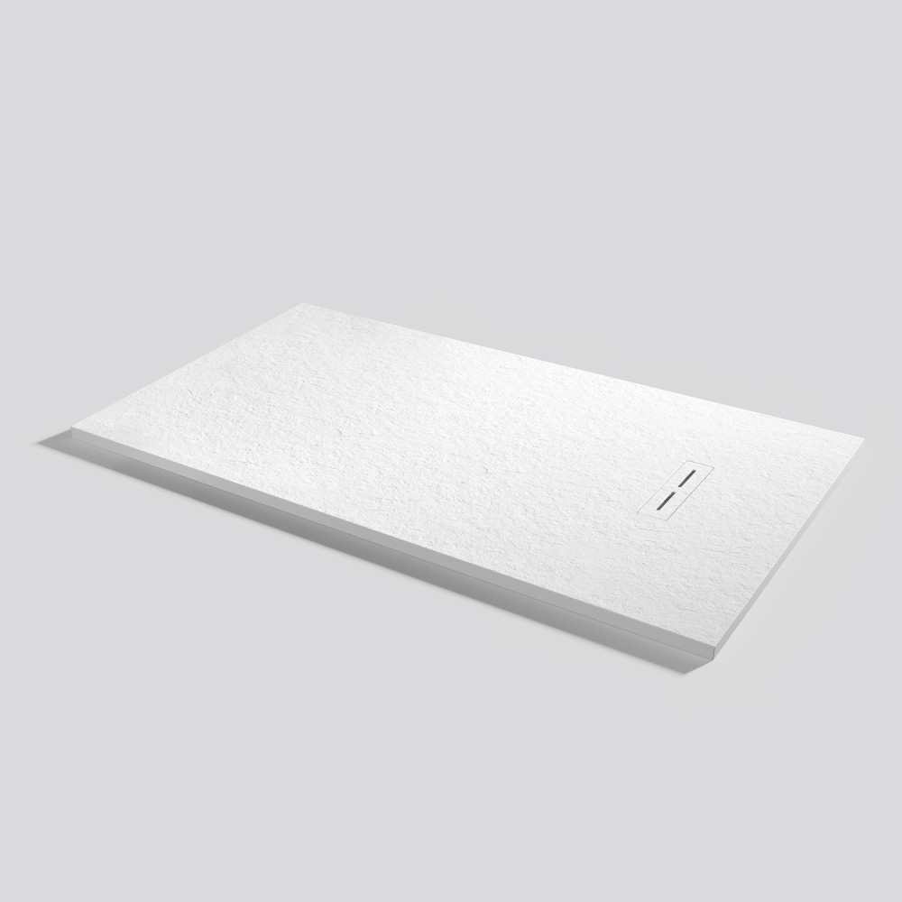 Plato de ducha Alma Slate Blanco Rectangular 160x90