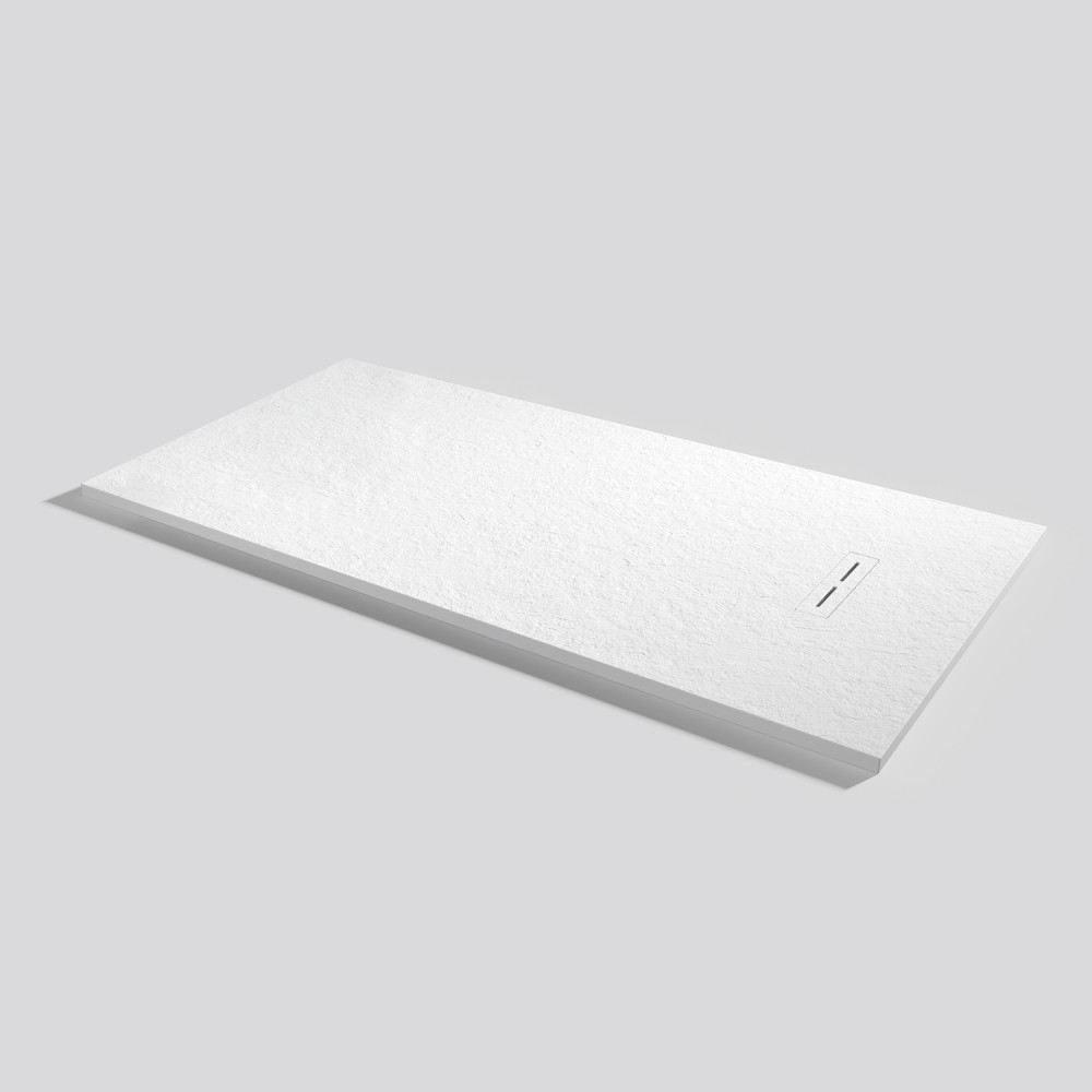 Plato de ducha Alma Slate Blanco Rectangular 180x90