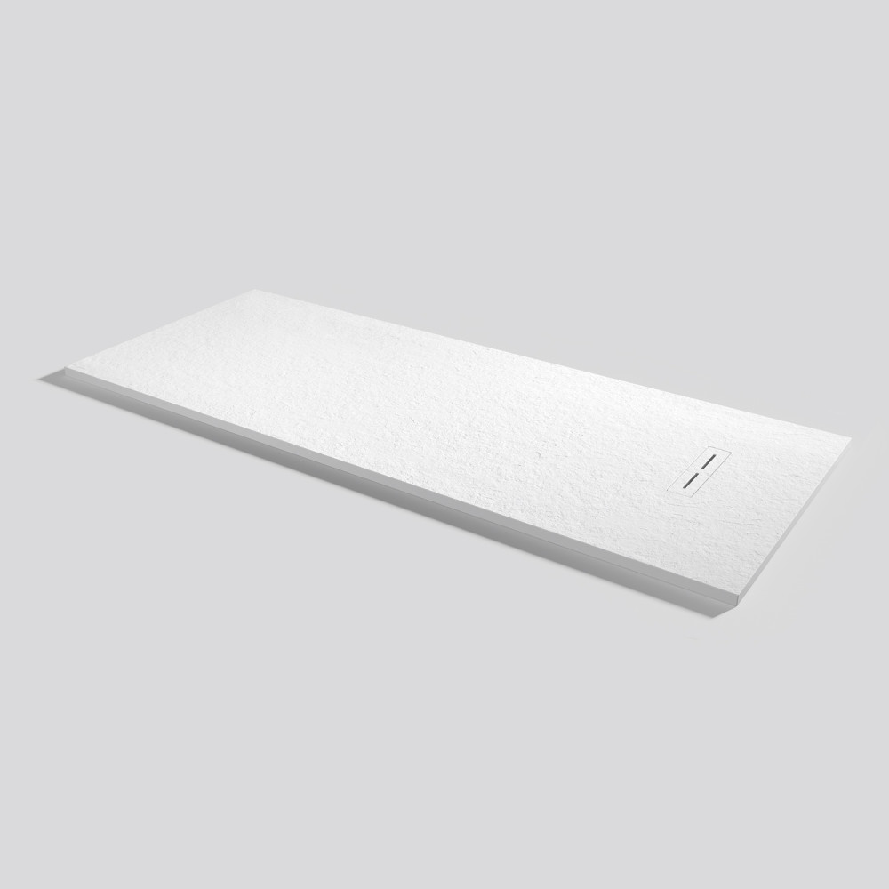 Plato de ducha Alma Slate Blanco Rectangular 200x80