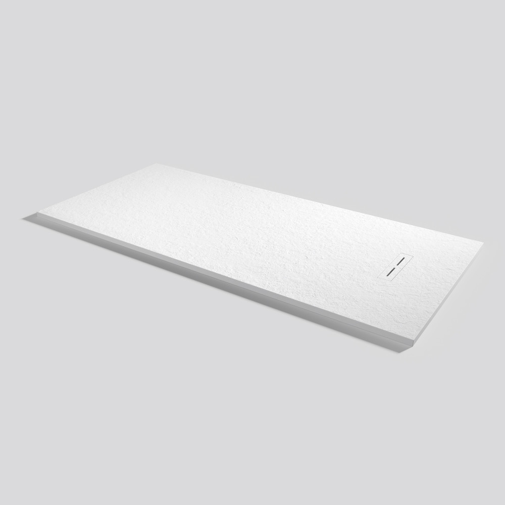 Plato de ducha Alma Slate Blanco Rectangular 200x90