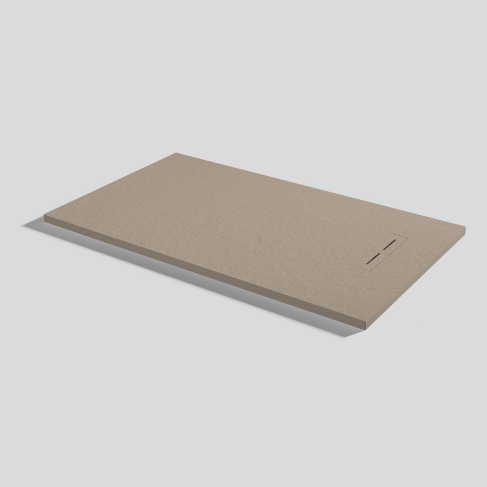 Piatto doccia Alma Slate Capuccino Rettangolare 120x70