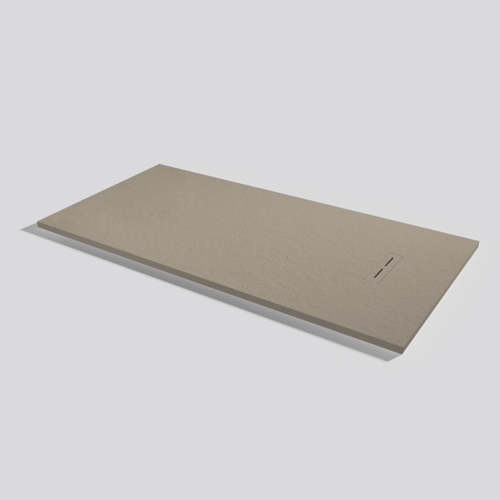 Plato de ducha Alma Slate Capuccino Rectangular 180x90
