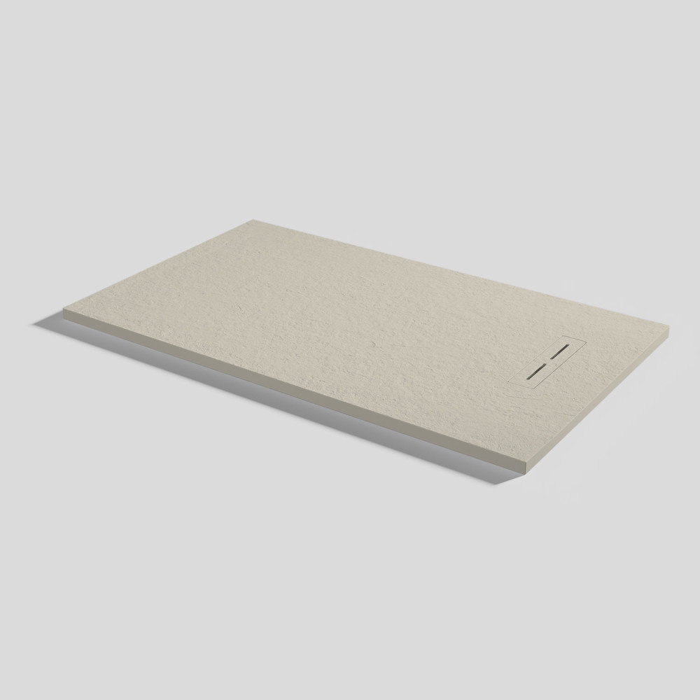 Piatto doccia Alma Slate Crema Rettangolare 120x70