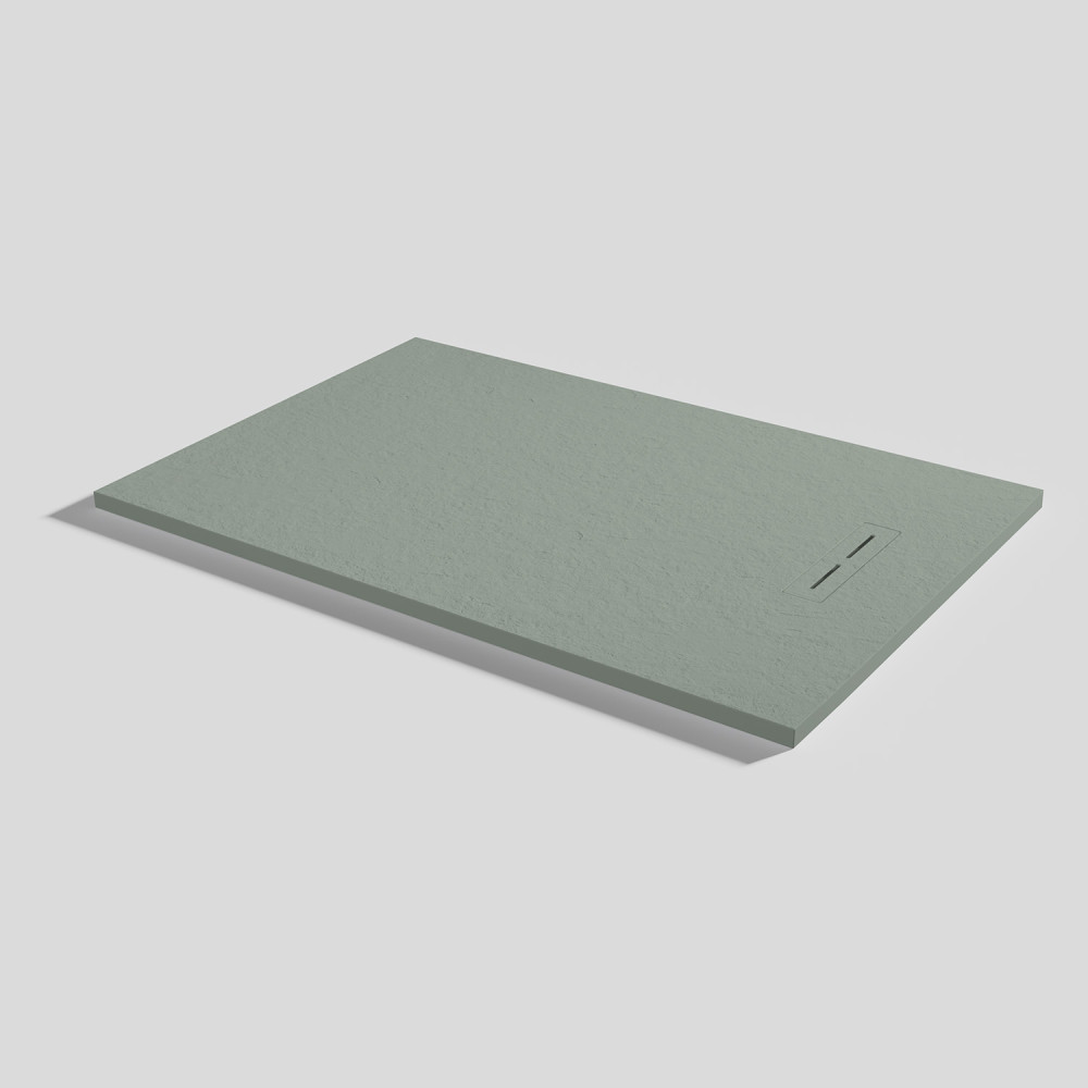 Shower tray Alma Slate Forest Rectangular 120x80