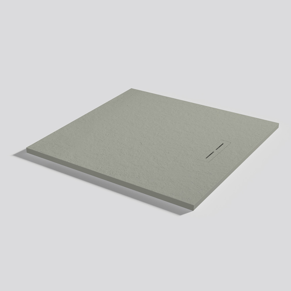 Plato de ducha Alma Slate Grey Cuadrado 100x100