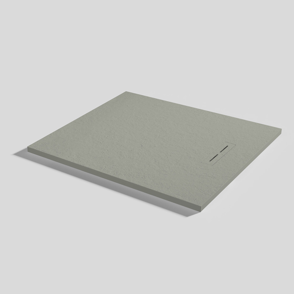 Plato de ducha Alma Slate Grey Rectangular 100x90