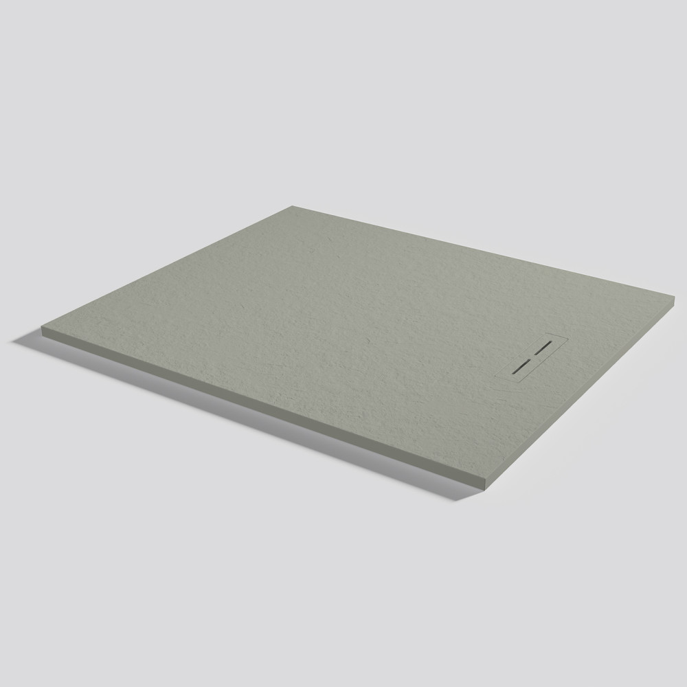 Plato de ducha Alma Slate Grey Rectangular 120x100