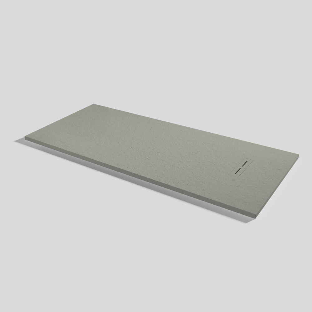 Plato de ducha Alma Slate Grey Rectangular 180x80