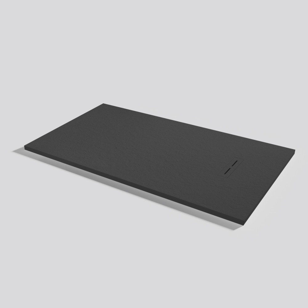 Shower tray Alma Slate Ink Rectangular 160x90