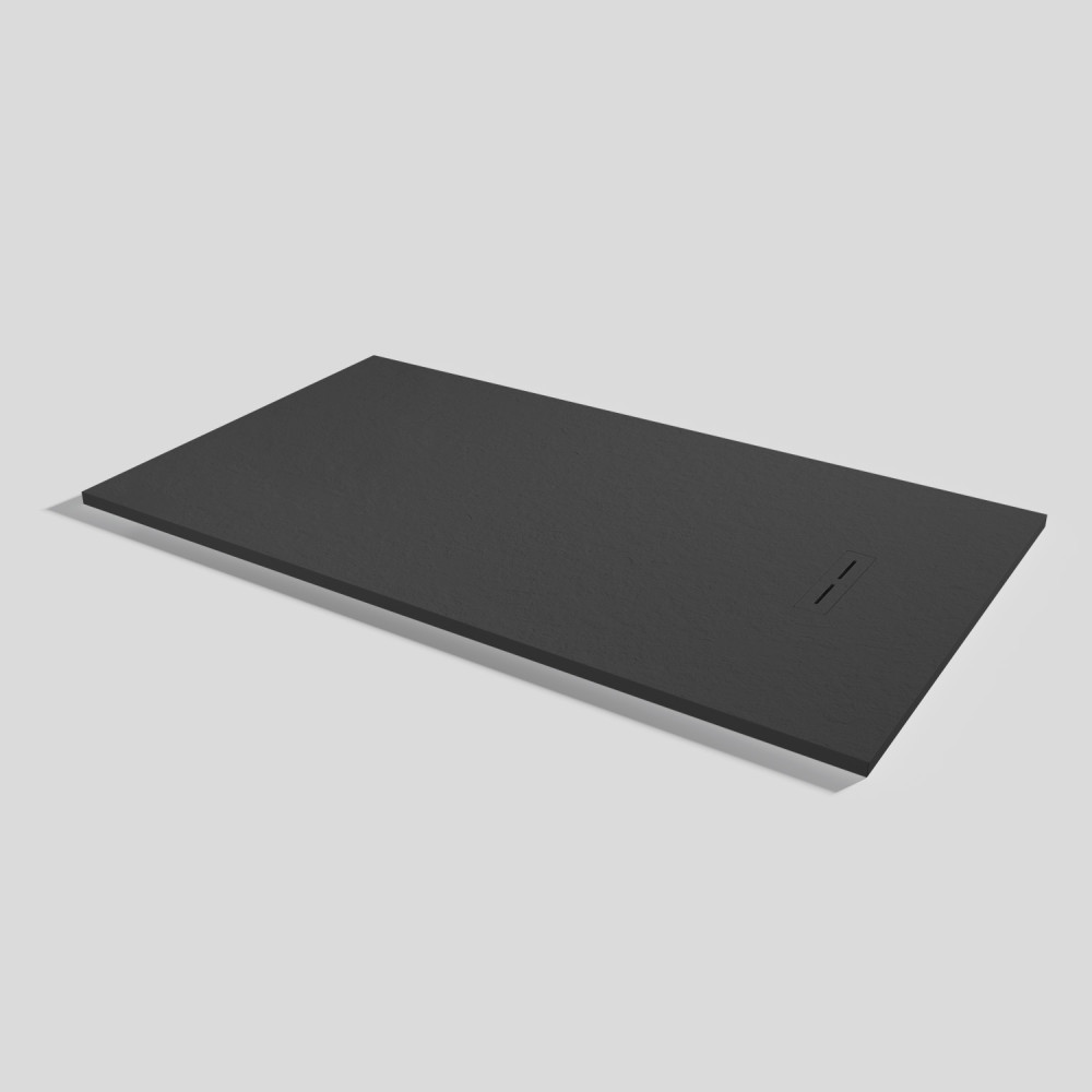 Plato de ducha Alma Slate Ink Rectangular 180x100