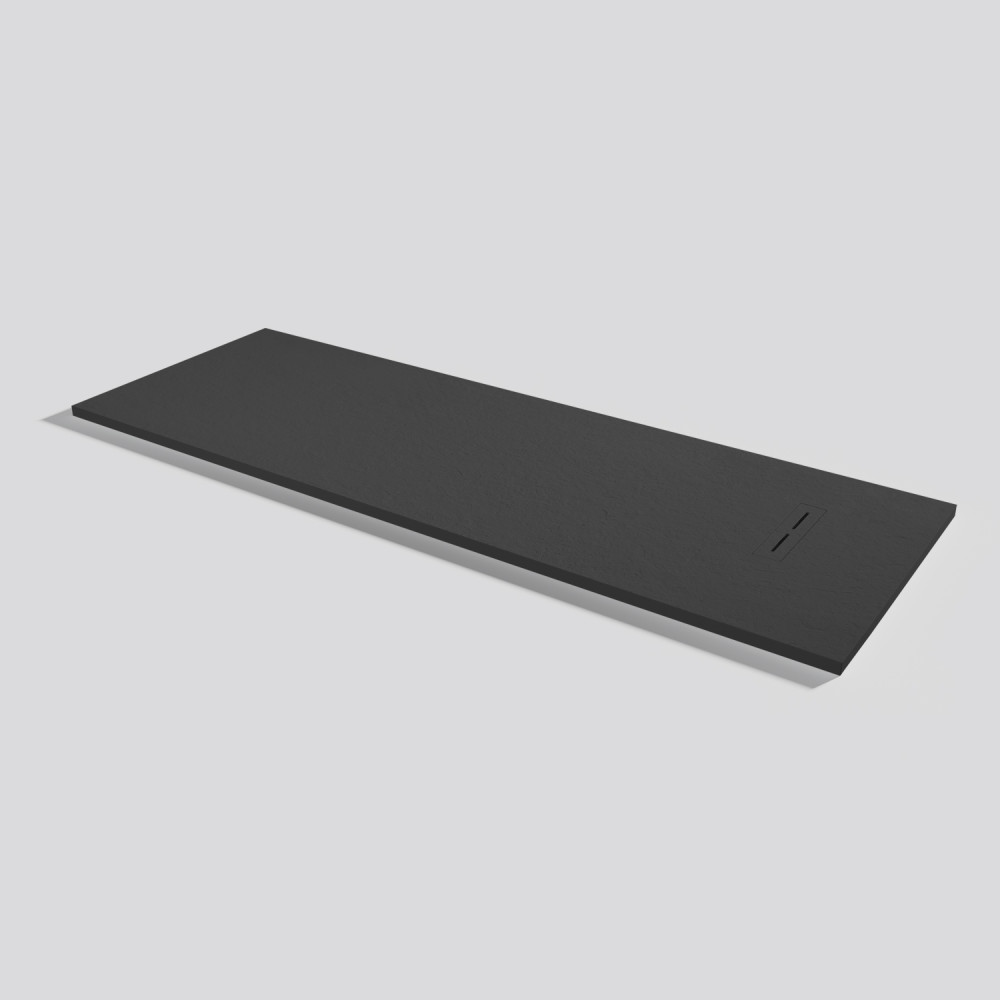 Plato de ducha Alma Slate Ink Rectangular 200x70