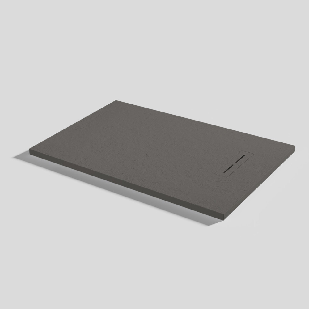 Plato de ducha Alma Slate Lava Rectangular 100x70