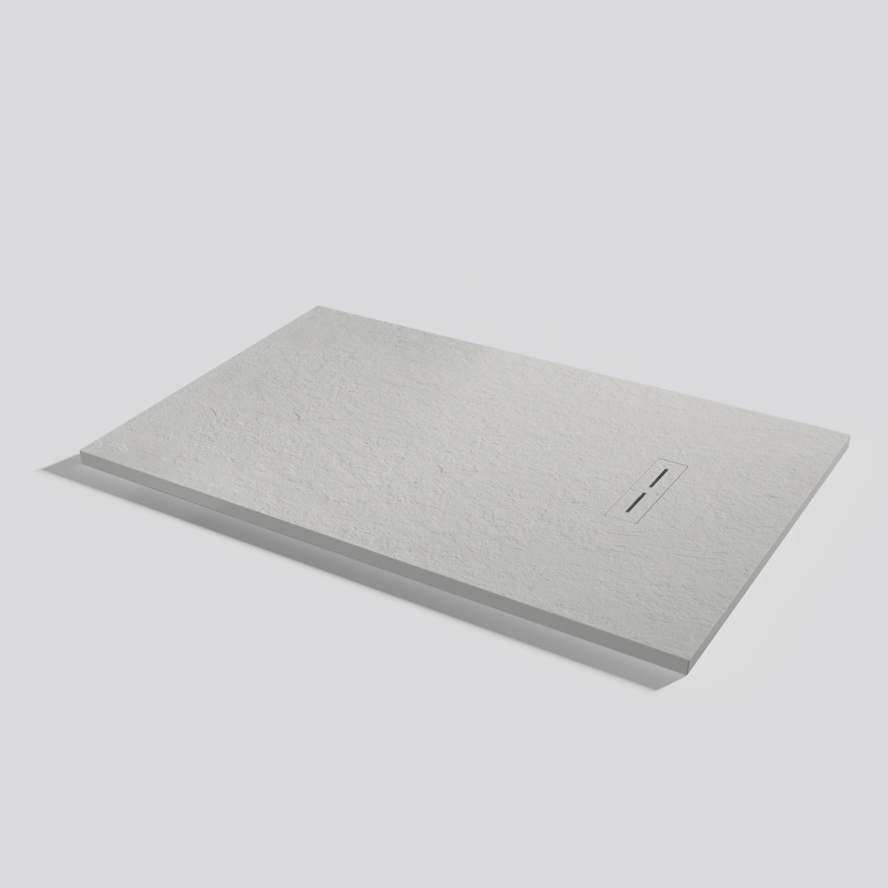 Plato de ducha Alma Slate Marfil Rectangular 140x90