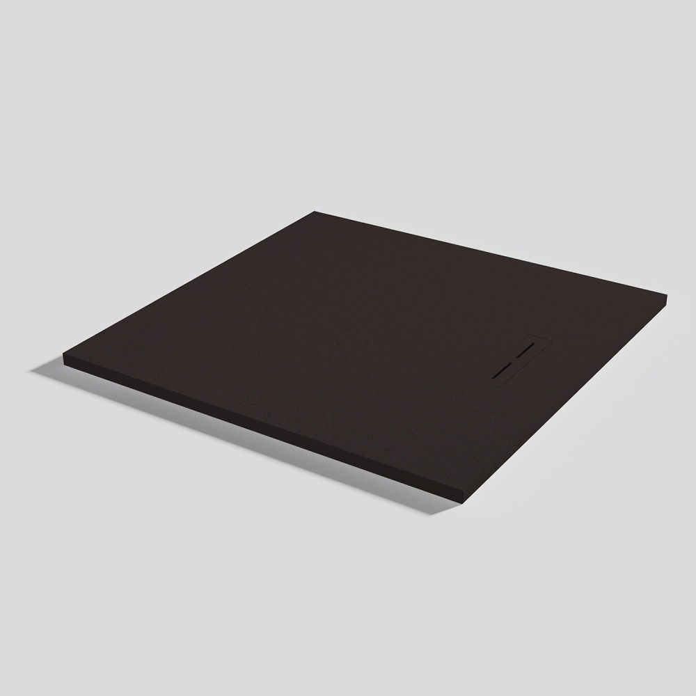 Piatto doccia Alma Slate Moka Quadrato 100x100