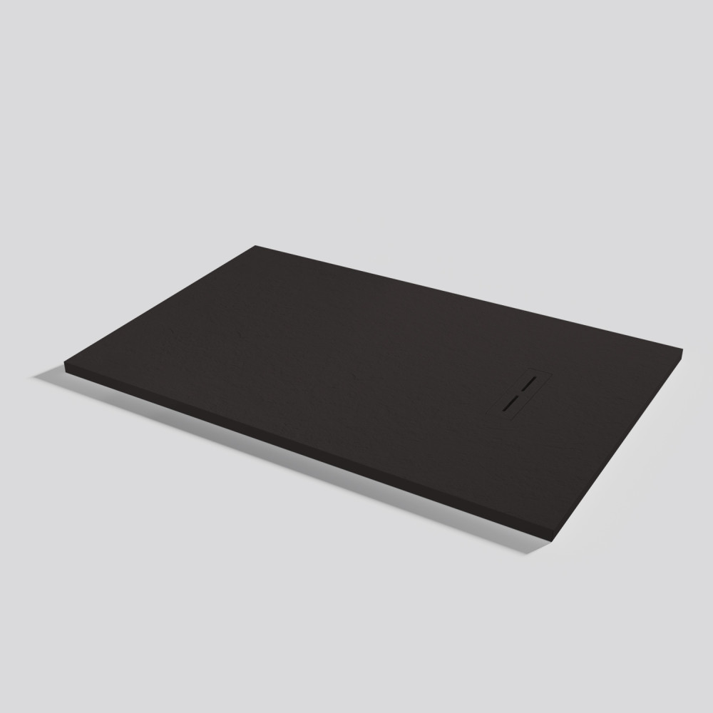 Piatto doccia Alma Slate Moka Rettangolare 140x90
