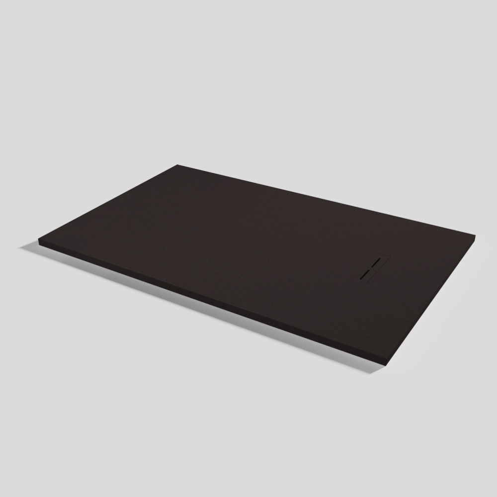 Receveur de douche Alma Slate Moka Rectangulaire 160x100