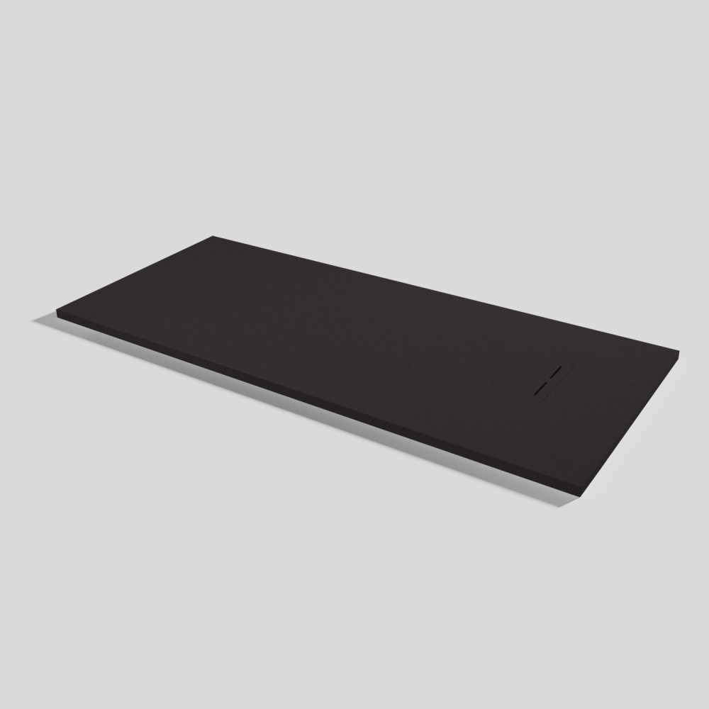 Piatto doccia Alma Slate Moka Rettangolare 180x80