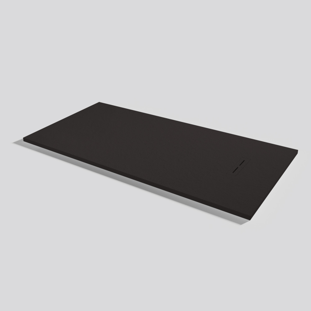 Plato de ducha Alma Slate Moka Rectangular 180x90