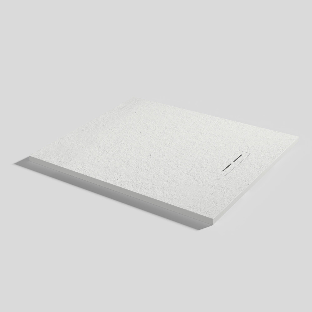 Plato de ducha Alma Slate Nacar Rectangular 100x90