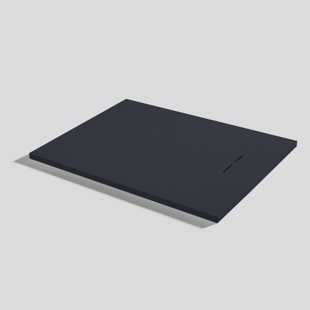 Piatto doccia Alma Slate Negro Rettangolare 100x80