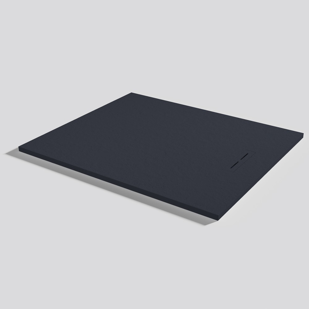 Duschwanne Alma Slate Negro Rechteckig 120x100