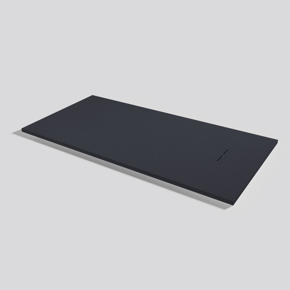 Receveur de douche Alma Slate Negro Rectangulaire 180x90