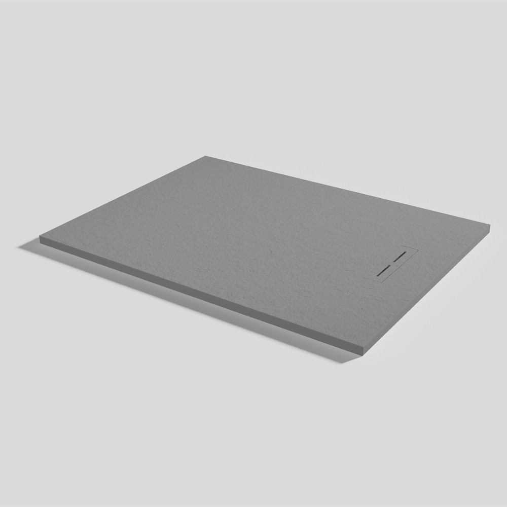 Plato de ducha Alma Slate Platinum Rectangular 120x90