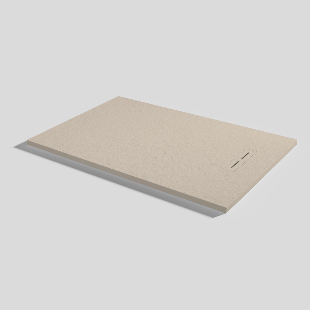 Piatto doccia Alma Slate Sand Rettangolare 120x80