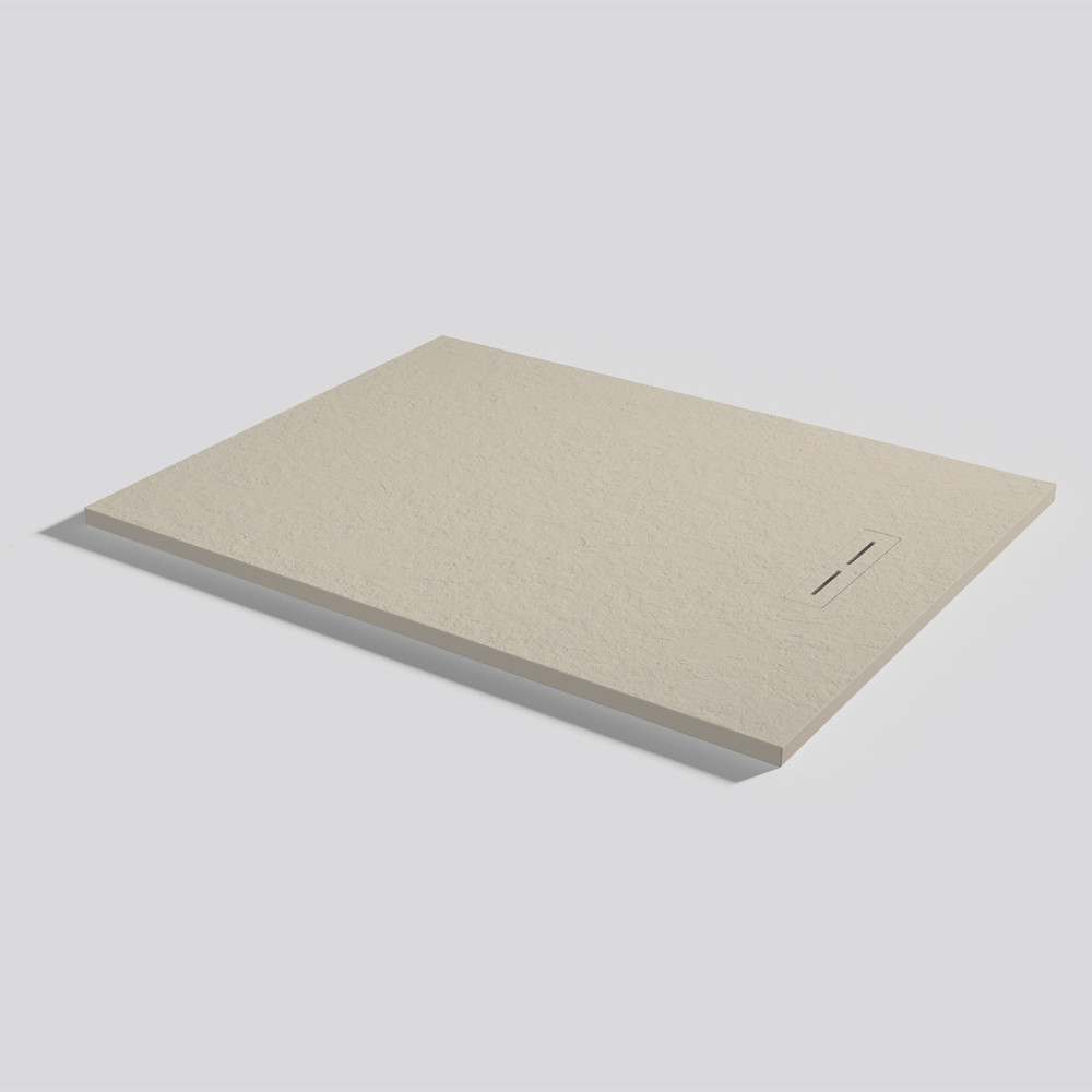Plato de ducha Alma Slate Sand Rectangular 120x90