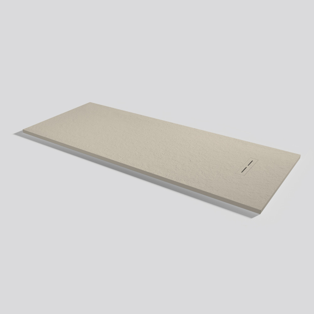 Plato de ducha Alma Slate Sand Rectangular 200x80