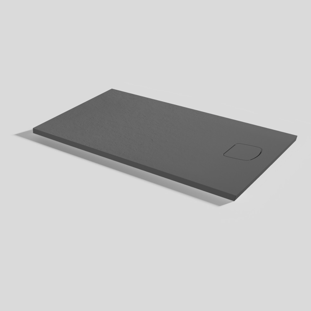 Plato de ducha Areia Slate Evo Acier Rectangular 120x70
