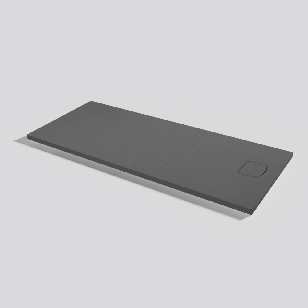 Plato de ducha Areia Slate Evo Acier Rectangular 160x70