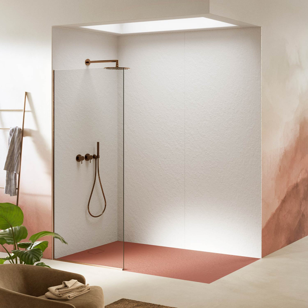 Piatto doccia Areia Slate Evo Negro Rettangolare 120x90